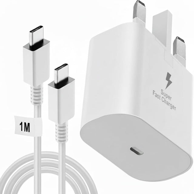 Samsung 45W Super Fast Charger with 1M USB-C Cable – UK Plug