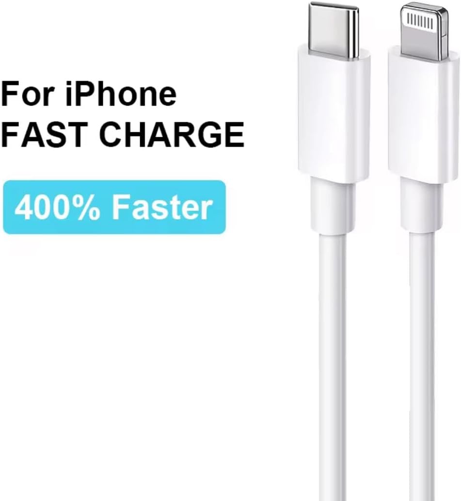 USB-C to Lightning Fast Charging Cable 1M (3.3FT) – 1 Pack
