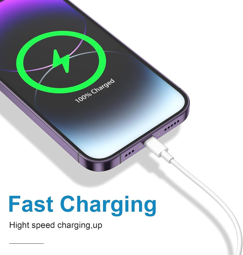 USB-C to USB-C Fast Charging Cable 1M (3.3FT) – 1 Pack