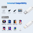 USB-C to Lightning Fast Charging Cable 1M (3.3FT) – 1 Pack