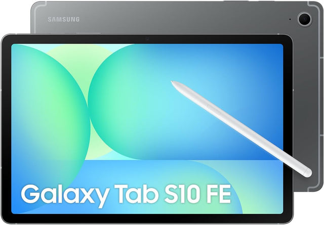 Samsung Galaxy Tab S10 FE, WIFI Android Tablet, 12GB RAM, 256GB Storage, 10.9” Screen, 90Hz Display, S Pen Included, IP68, Long Battery Life, Blue (UAE Version)