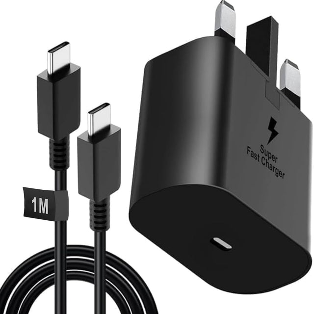 Samsung 45W Super Fast Charger with 1M USB-C Cable – UK Plug