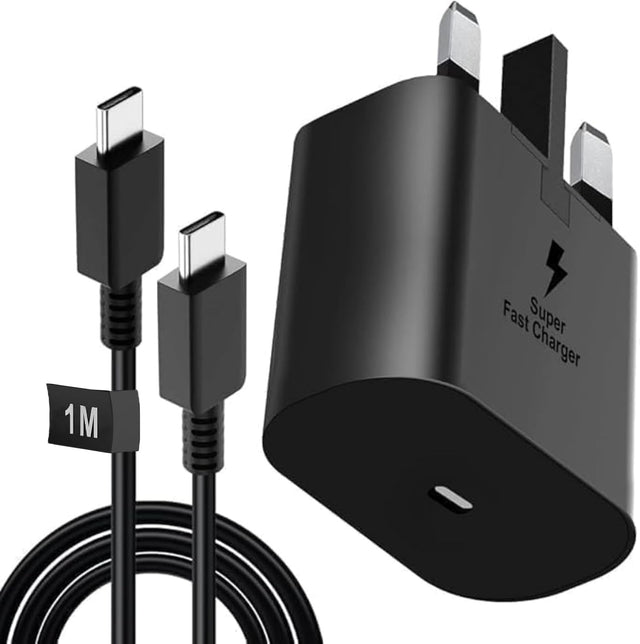 Samsung 45W Super Fast Charger with 1M USB-C Cable – UK Plug