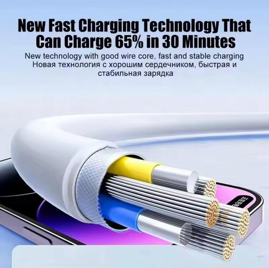 USB-C to Lightning Fast Charging Cable 1M (3.3FT) – 1 Pack