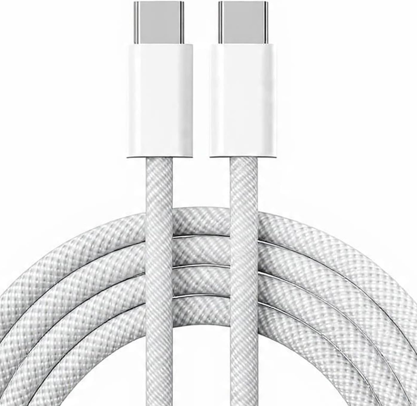 2M USB-C to USB-C Nylon Braided Cable 240W PD 3.1 Fast Charging (48V/5A)
