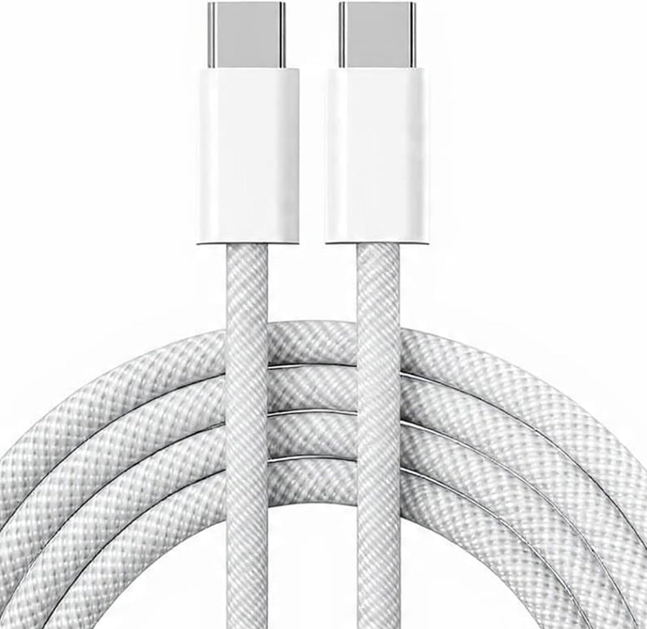 2M USB-C to USB-C Nylon Braided Cable 240W PD 3.1 Fast Charging (48V/5A)