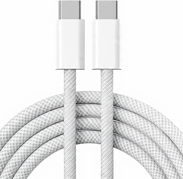 1M USB-C to USB-C Nylon Braided Cable 240W PD 3.1 Fast Charging (48V/5A)