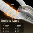 2M USB-C to USB-C Nylon Braided Cable 240W PD 3.1 Fast Charging (48V/5A)
